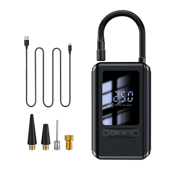 Inflador Digital Portátil PD-42 kit