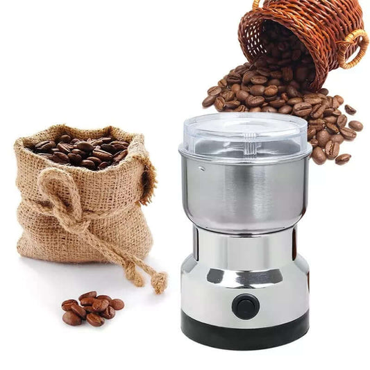 Molino Eléctrico de Café Multifuncional en Acero Inoxidable - Markepy