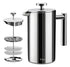 Cafetera prensa acero inoxidable 350ml