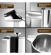 Cafetera prensa acero inoxidable 350ml - Detalles