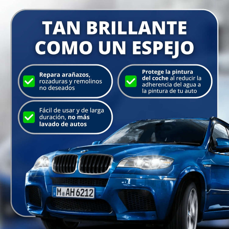 Sopami Spray Cerámico para Auto - Brillo Premium detalles