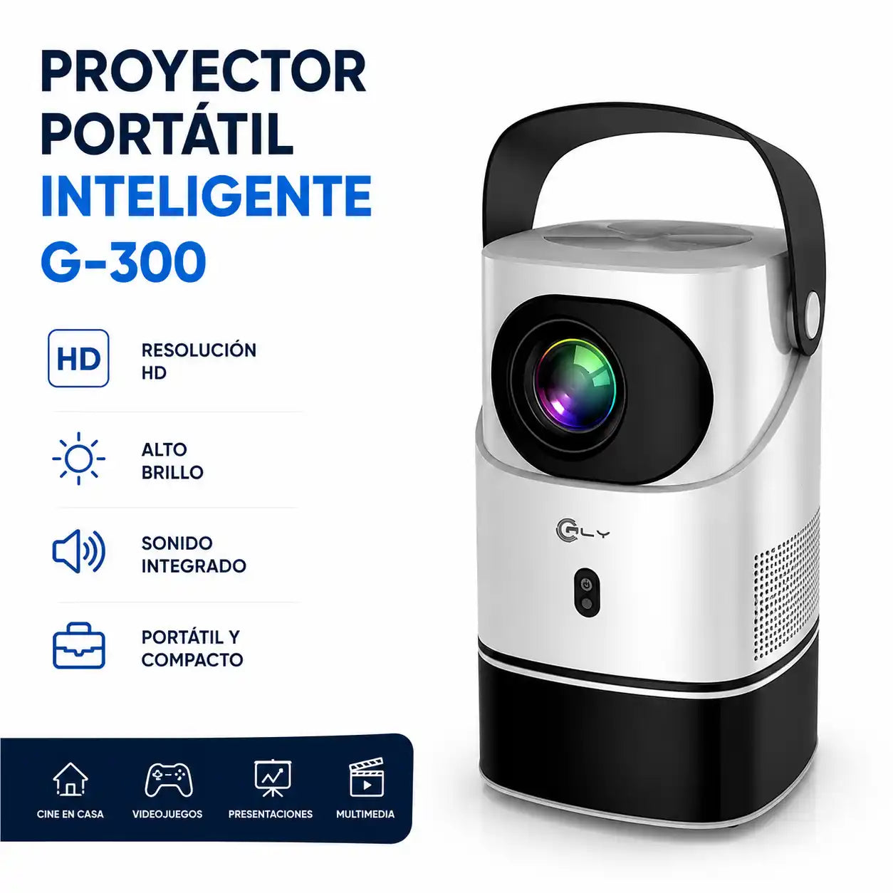 Proyector Portátil Inteligente G-300