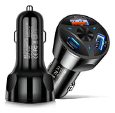 Cargador rápido Qualcomm PD 20W - Cargador para auto vista 360