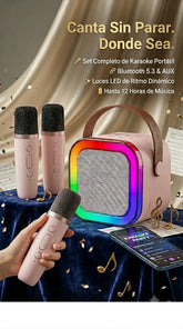 Mini parlante karaoke Bluetooth para niños | Markepy